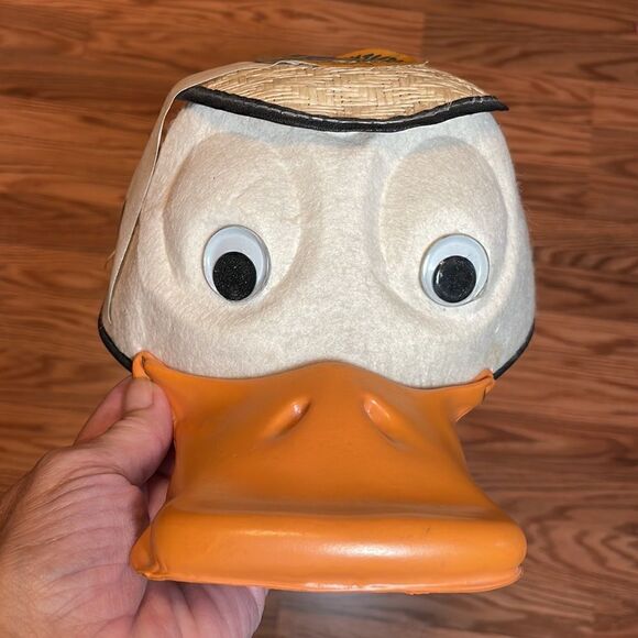 Vintage Disney Donald Duck Mouseketeers Mickey Mouse Club Hat, Child’s Cap, - Picture 4 of 11